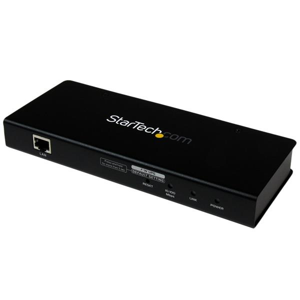 StarTech.com 1 Port USB PS/2 Server Remote Control IP KVM Switch with Virtual Media