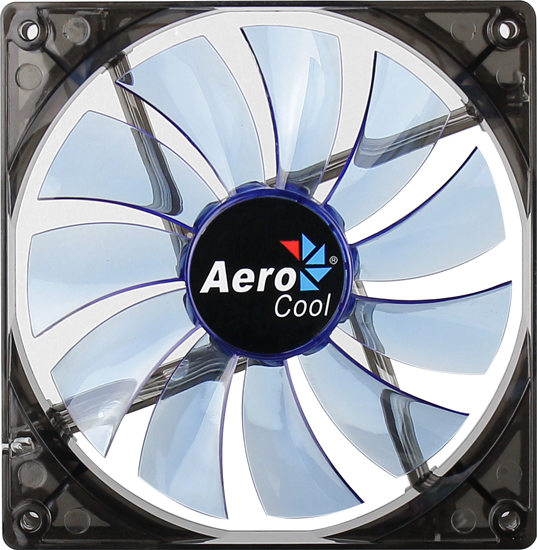 Aerocool Lightning 14cm Computer case Fan Blue image 1