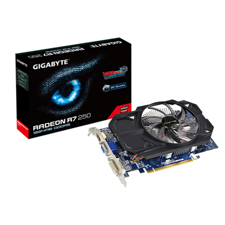 GIGABYTE GVR725OGI-00-G graphics card AMD Radeon R7 250 1 GB GDDR5