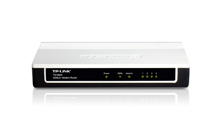 TP-Link TD-8840 wired router Black, White