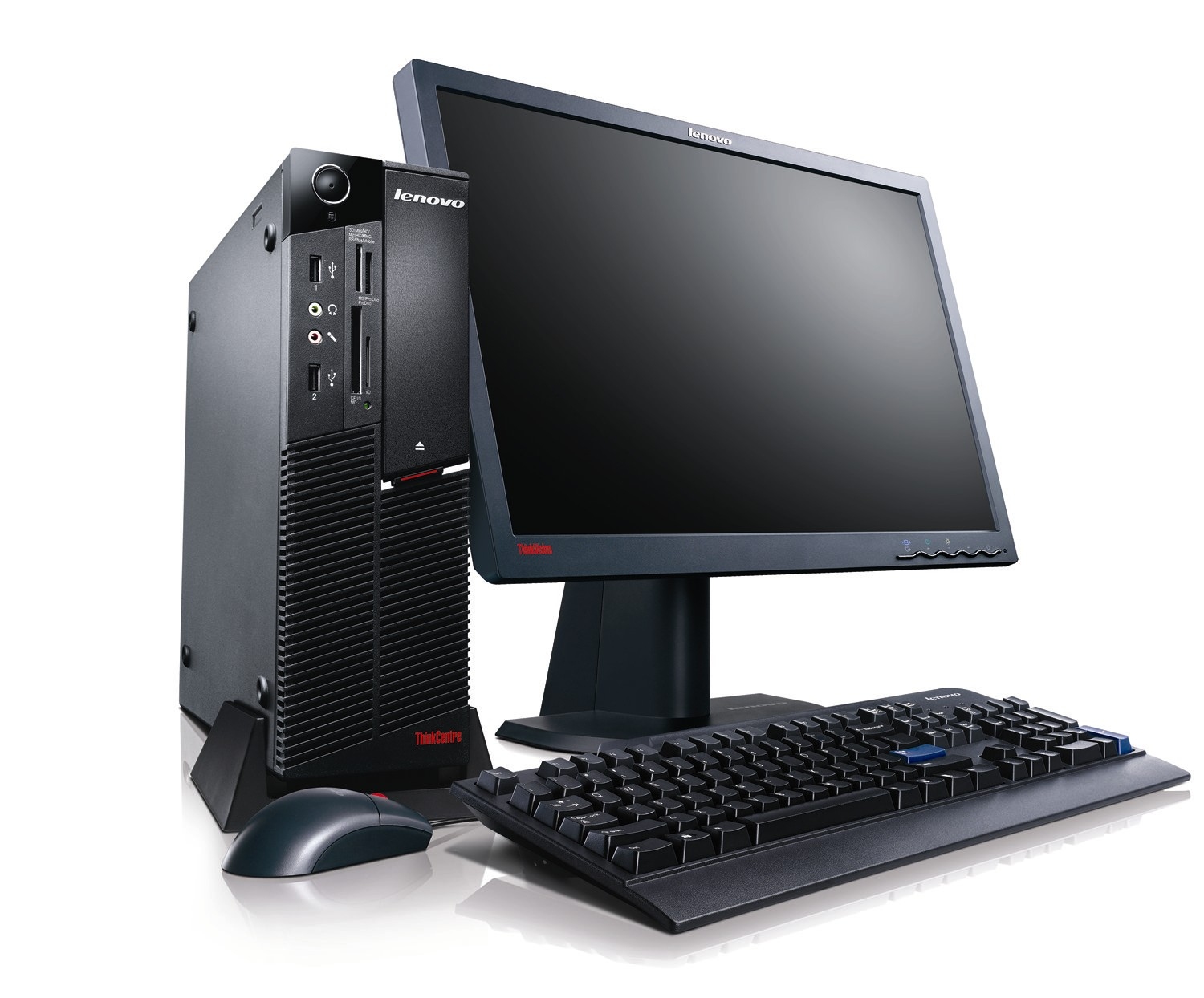 Lenovo ThinkCentre ThinkCenter A58 Intel® Core™2 Duo E7400 2 GB DDR2-SDRAM 320 GB Intel® GMA 4500M Windows XP Professional SFF PC