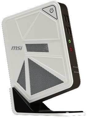 MSI Wind Box DC111-004BEU PC Intel® Celeron® 1037U 4 GB DDR3-SDRAM FreeDOS Desktop White