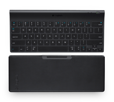 Logitech 920-003278 mobilo ierīču klaviatūra Angļu Bluetooth sistēma Melns