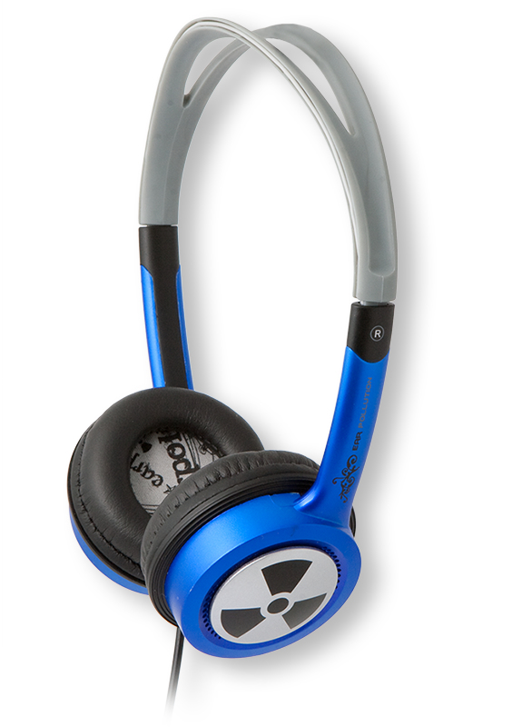ZAGG Toxix Headphones Wired Head-band Blue image 1