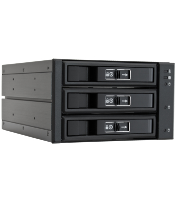 Chieftec CBP-2131SAS Hard Drive Backplane Carrier Panel Schwarz