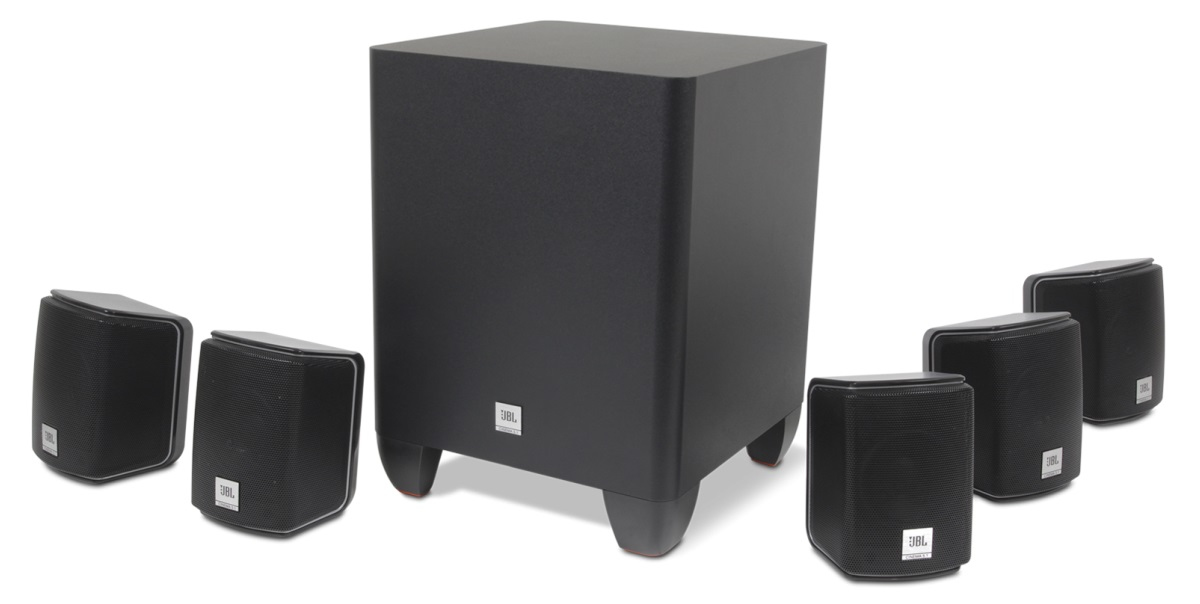 JBL Cinema 510 speaker set Home theatre Black 5.1 channels 50 W image 1
