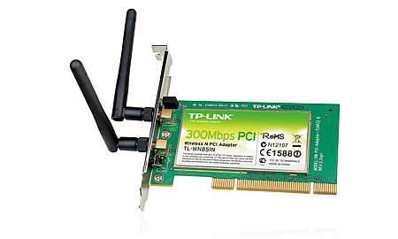 TP-Link 300Mbps Wireless N PCI Adapter 300 Mbit/s