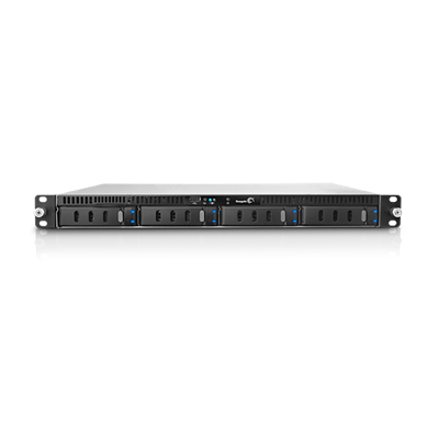 Seagate Business Storage, 8TB NAS Rack (1U) Intel Atom® 2 GB DDR3 HDD Seagate NAS OS Black