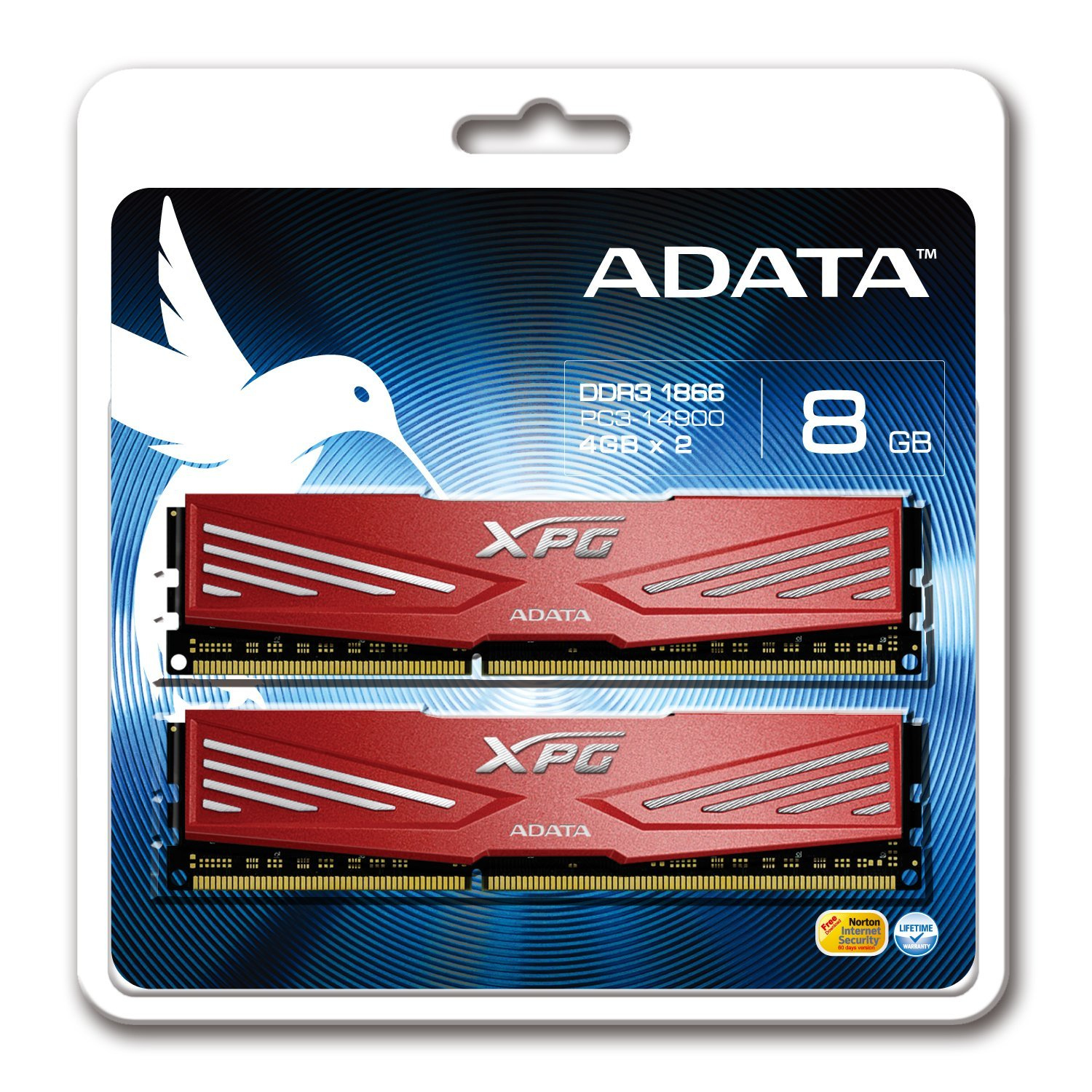 ADATA 8GB XPG V1.0 memory module 2 x 4 GB DDR3 240-pin DIMM