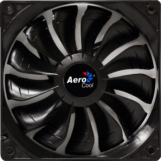 Aerocool Air Force Computer case Fan 12 cm Black image 1