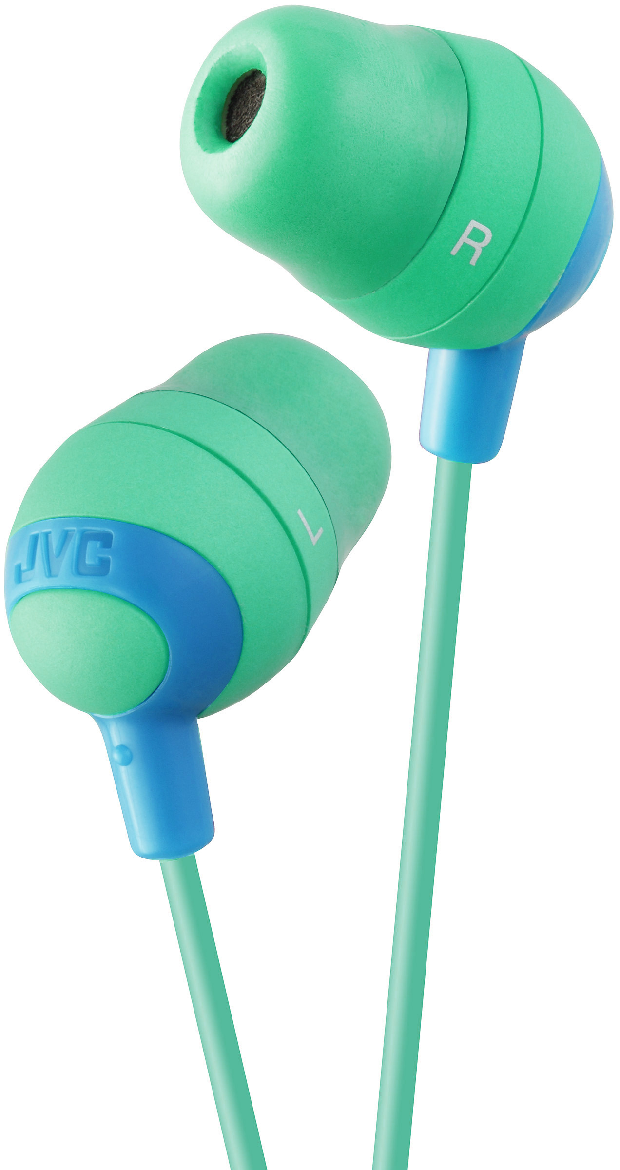 JVC Marshmallow Headphones Wired In-ear Music Green image 1