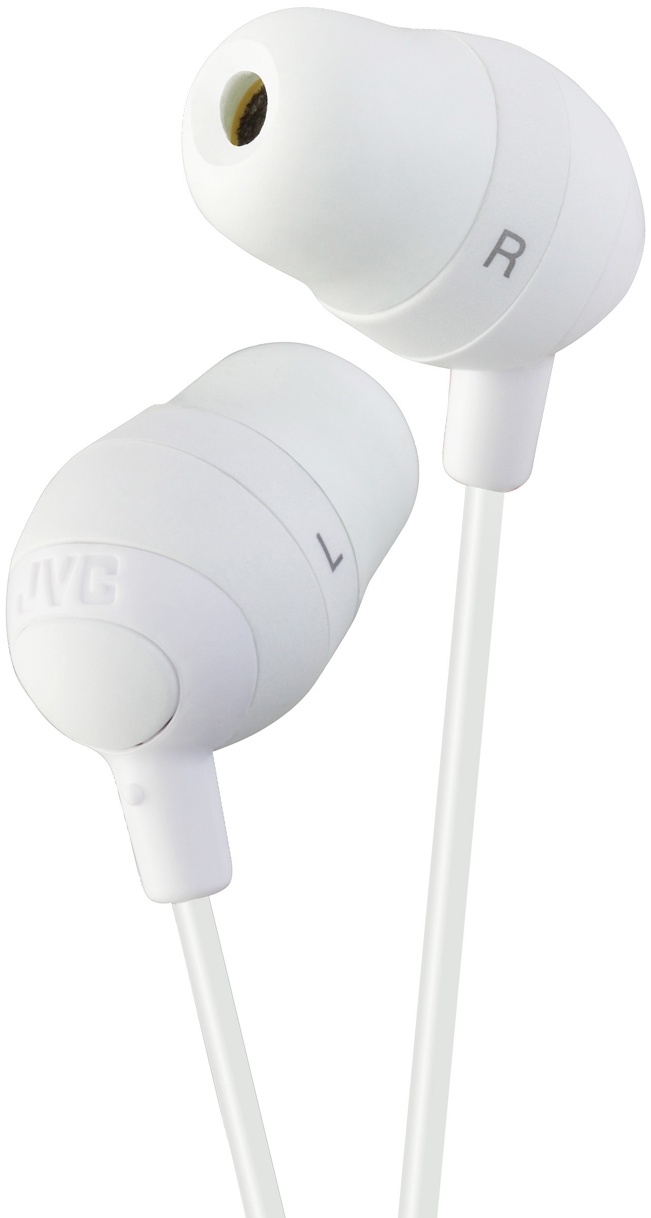 JVC Marshmallow Headphones Wired In-ear White image 1