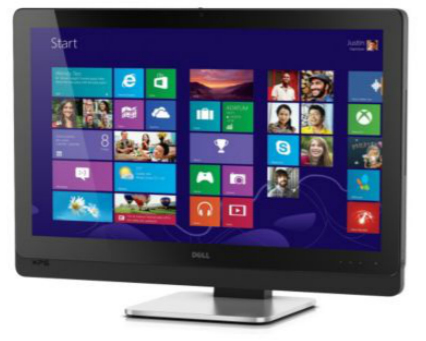 DELL XPS 2720 Intel® Core™ i7 i7-4770S 68.6 cm (27") 2560 x 1440 pixels Touchscreen All-in-One PC 8 GB DDR3-SDRAM 2 TB HDD+SSD NVIDIA® GeForce® GT 750M Windows 8 Pro Black, Silver