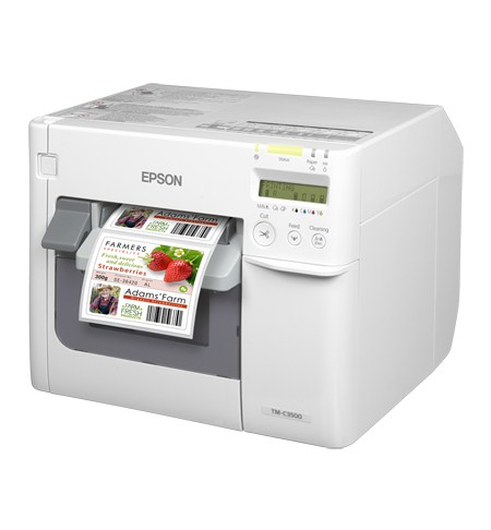 Epson TM-C3500 etikettskrivare Bläckstråleskrivare Färg 720 x 360 DPI Kabel