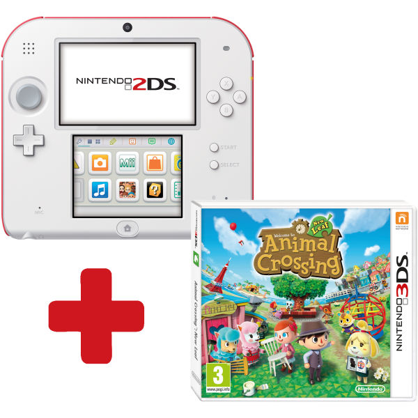 Nintendo 2DS + Animal Crossing: New Leaf — vue 1 sur 2