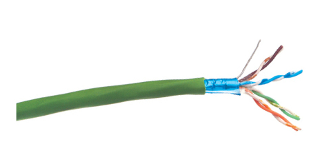 3M 500m Cat5e networking cable Green F/UTP (FTP)