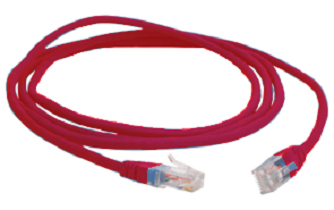 3M 1m RJ45 networking cable Red Cat5e U/UTP (UTP)