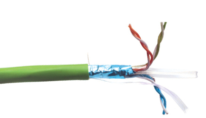 3M 500m Cat 6 networking cable Green Cat6 F/UTP (FTP)
