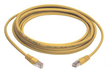 3M 1m RJ-45 Cat6 FTP networking cable Yellow F/UTP (FTP)