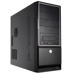 Nilox 01SK393515001 computer case Midi Tower Black 500 W image 1