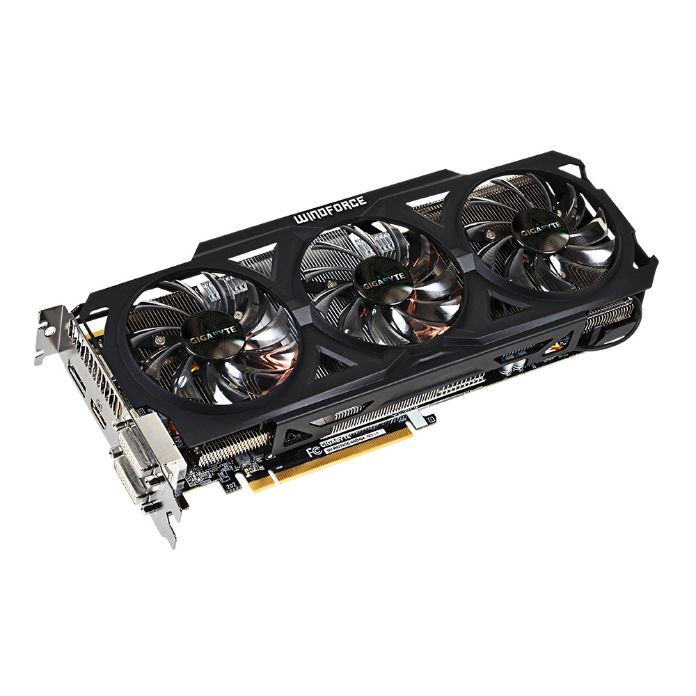 GIGABYTE GV-R927XOC-4GD-GA graphics card AMD Radeon R9 270X 4 GB GDDR5