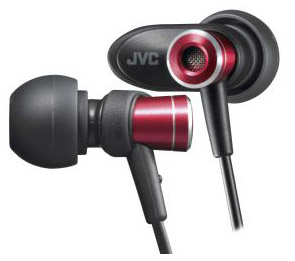 JVC HA-FXC51 Headphones Wired In-ear Red image 1