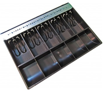 apg Solutions PK-15U-5-BX cash tray Metal, Plastic Black