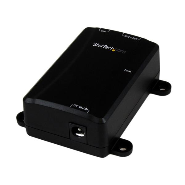 StarTech.com 1-Port Gigabit Midspan - PoE+ Injector - 802.3at and 802.3af