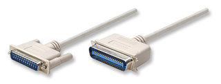 Manhattan printer cable, 1.8m cable de impresora 1,8 m blanco