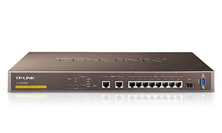 TP-Link TL-R4299G wired router Brown