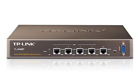 TP-Link TL-R488T wired router Brown