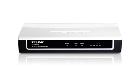 TP-Link TD-8840B wireless router Fast Ethernet Black, White
