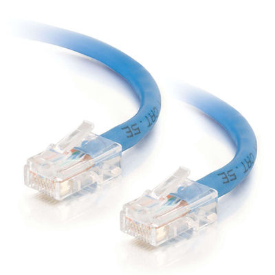 C2G Cat5E Assembled UTP Patch Cable Blue 5m cavo di rete Blu