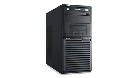 Acer Veriton M M2631G Intel® Core™ i3 i3-4130 4 GB DDR3-SDRAM 500 GB HDD Windows 7 Professional PC Black image 1