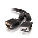 C2G Monitor HD15 M/F cable VGA-kabel 3 m VGA (D-Sub) Svart