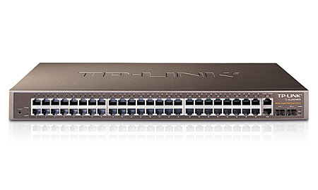 TP-Link 48-Port 10/100Mbps + 4-Port Gigabit Web Smart Switch Managed