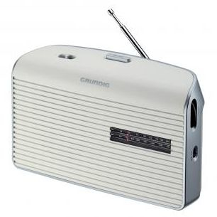 Grundig Music 60 Personal Analog Silver, Vit