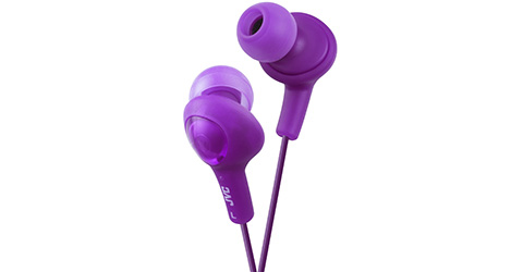 JVC Gumy Plus Headphones Wired In-ear Calls/Music Violet image 1
