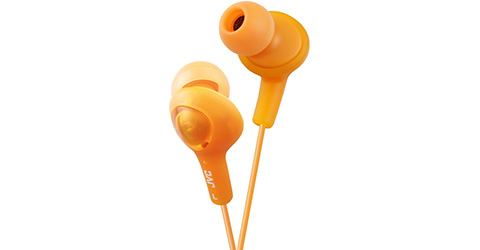 JVC HA-FX5 Headphones Wired In-ear Music Orange image 1
