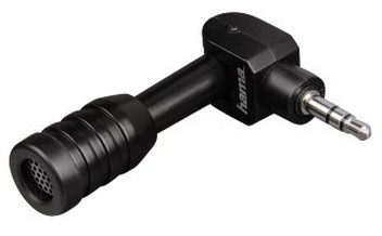 Hama CS-108 Black Laptop microphone image 1