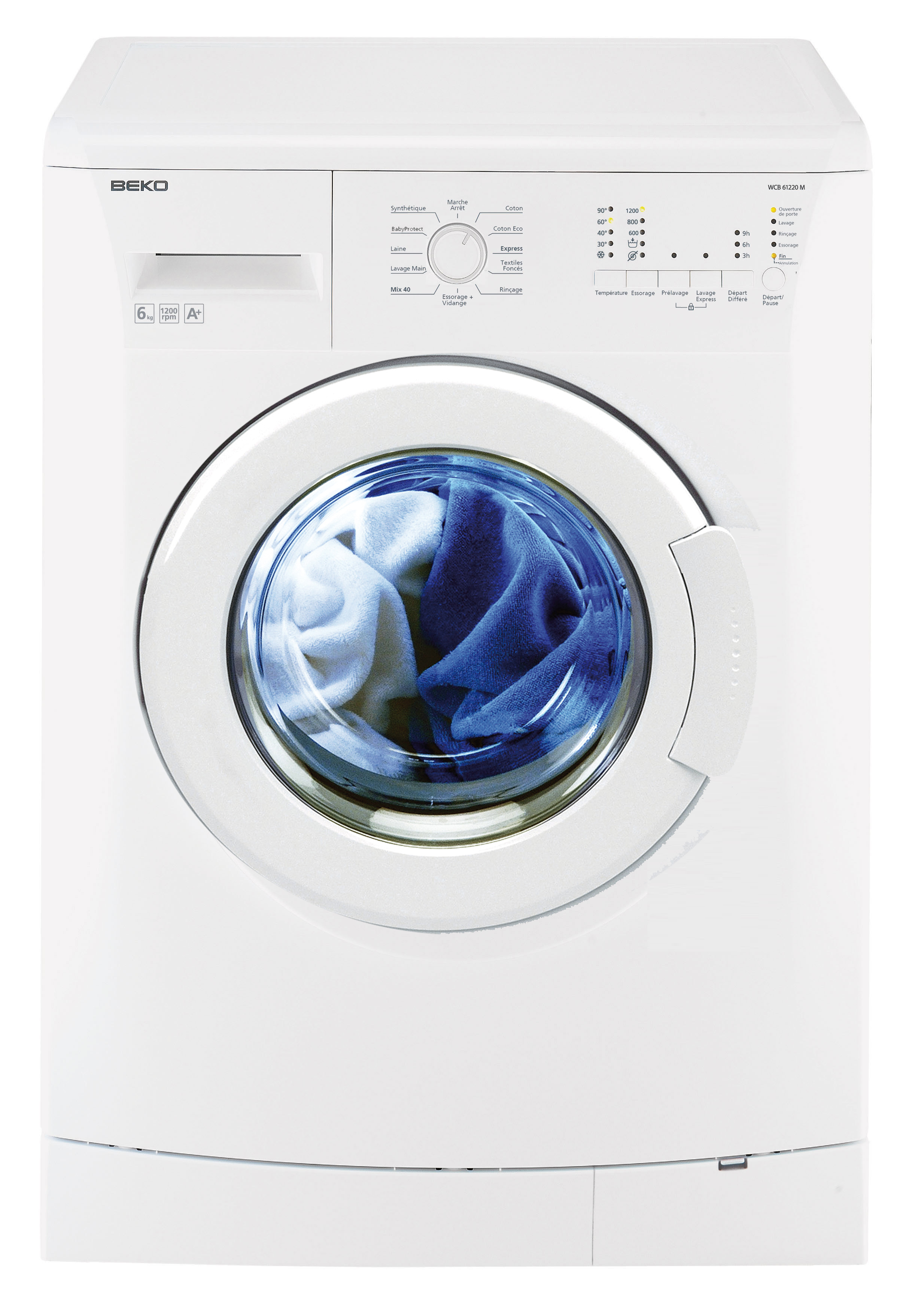 Beko WCB61220M — vue 1 sur 1