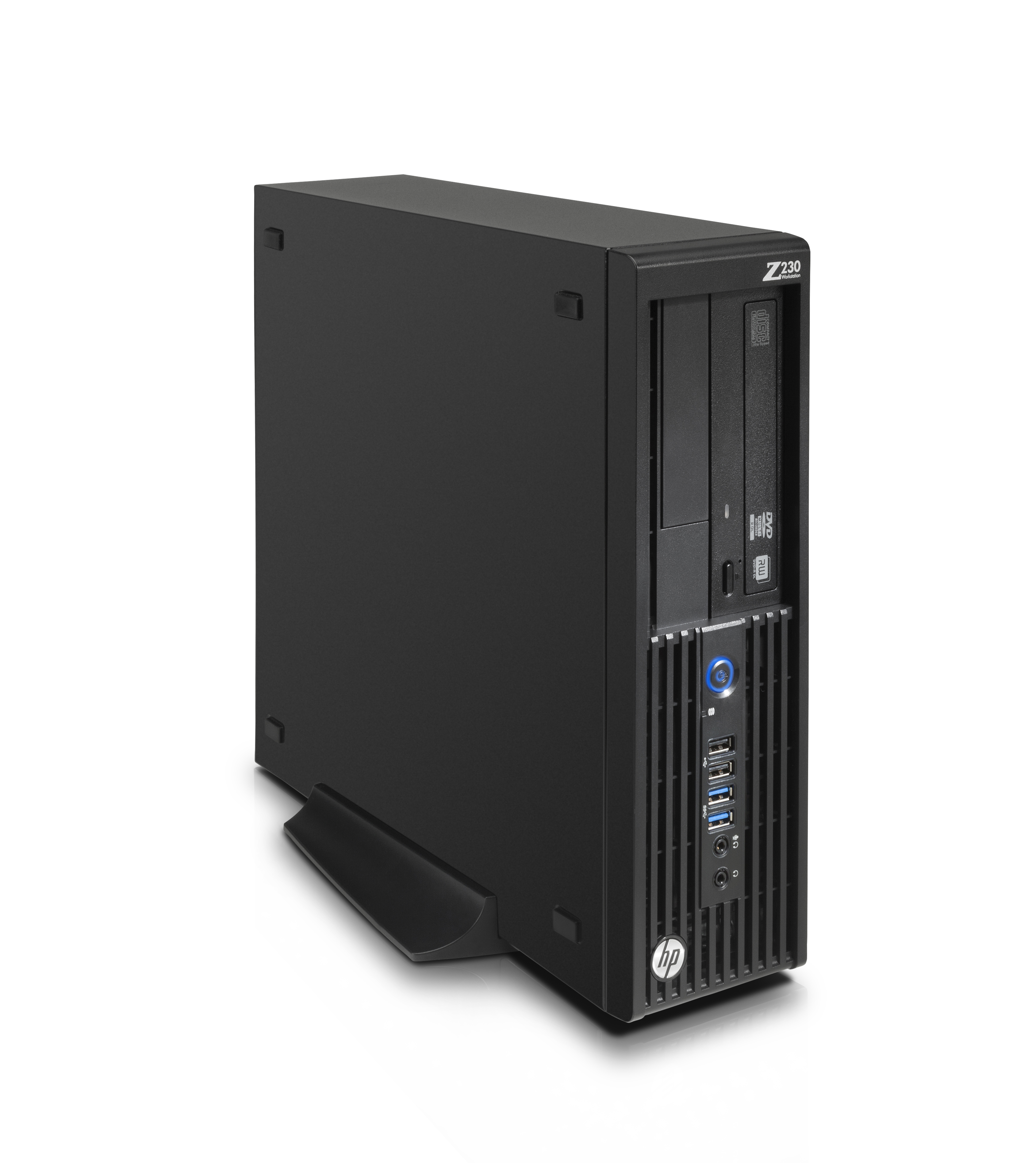 HP Z230 Intel® Xeon® E3 V3 Family E3-1226V3 4 GB DDR3-SDRAM 1 TB HDD Windows 7 Professional SFF PC Black image 1