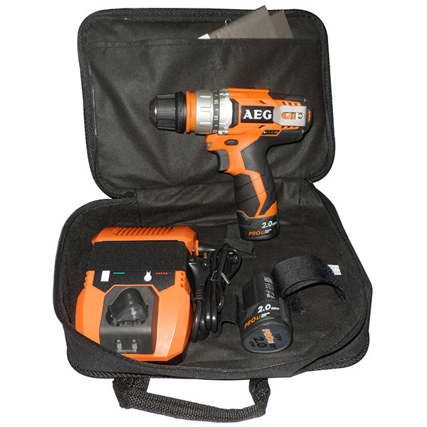 AEG BBS 12C2-LI 202C Schwarz, Orange