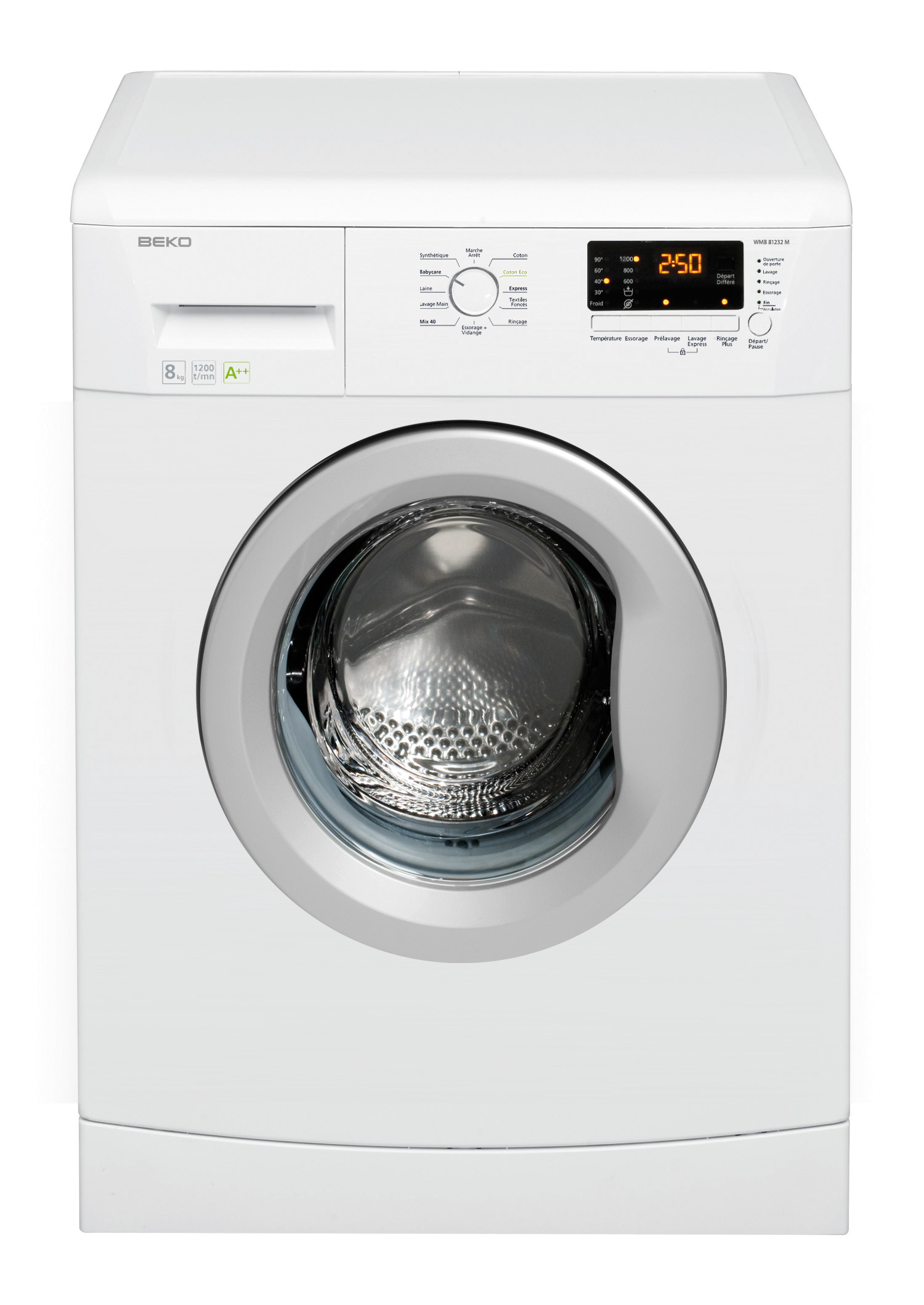 Beko WMB81232M — vue 1 sur 1