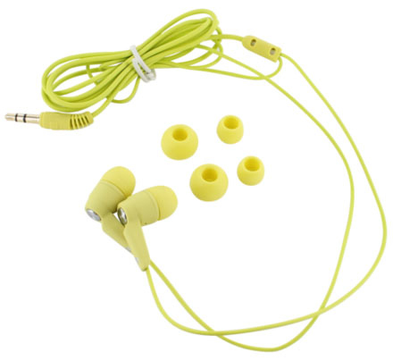 ISY IIE 1000 Headphones Wired In-ear Yellow image 1