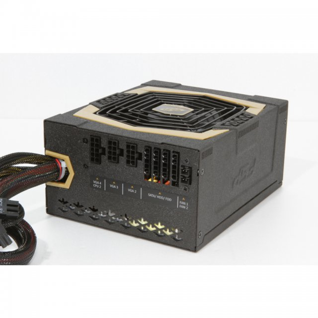 FSP AurumPRO 1200 power supply unit 1200 W 24-pin ATX ATX Black image 1