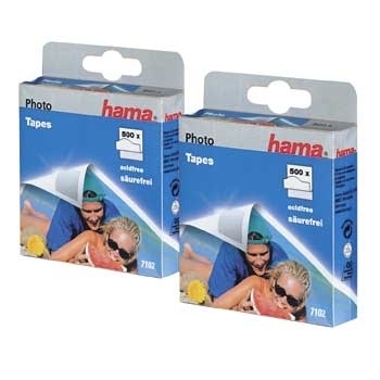 PHOTO TAPE DISPENSER 2X 500 TAPES