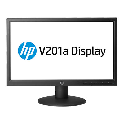 HP V201a computer monitor 49.4 cm (19.4″) 1600 x 900 pixels Black image 4