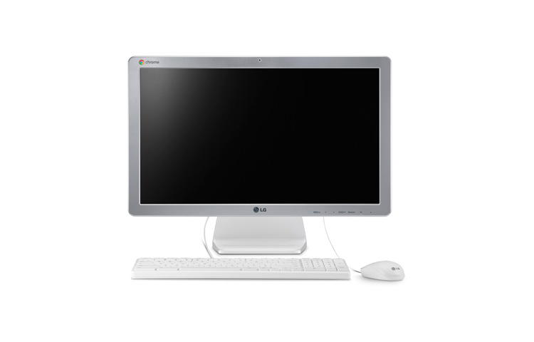 LG 22CV241-W All-in-One PC/workstation Intel® Celeron® 2955U 54.6 cm (21.5″) 1920 x 1080 pixels 2 GB DDR3L-SDRAM 16 GB SSD ChromeOS Wi-Fi 4 (802.11n) White image 1