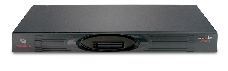 Vertiv Cyclades ACS16 KVM switch Rack mounting Black